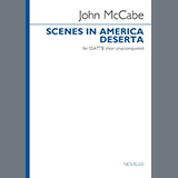 Download John McCabe Scenes in America Deserta (SSATTB version) sheet music and printable PDF music notes
