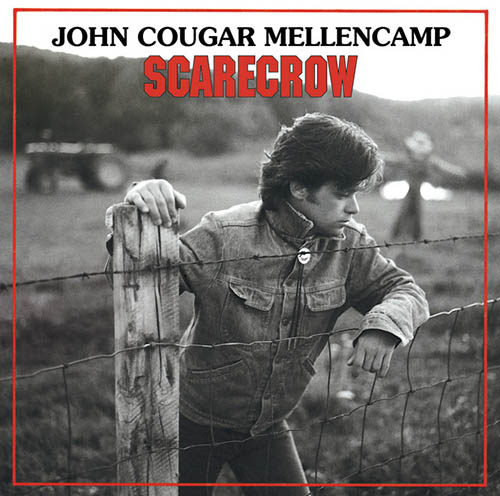 John Mellencamp John Mellencamp, Rain On The Scarecrow, Piano, Vocal & Guitar (Right-Hand Melody)