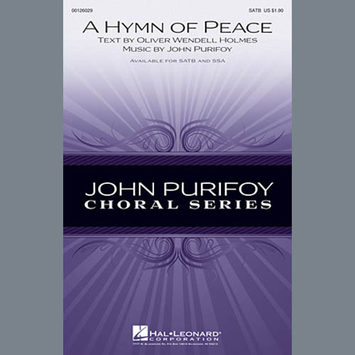 John Purifoy, A Hymn Of Peace, SSA