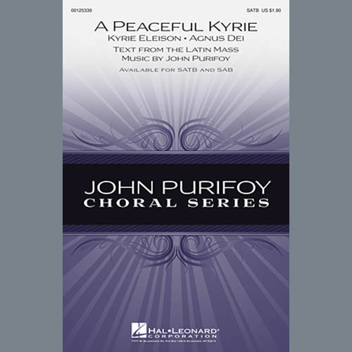 John Purifoy, A Peaceful Kyrie, SAB