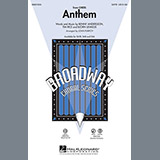 Download Andersson and Ulvaeus Anthem (from Chess) (arr. John Purifoy) sheet music and printable PDF music notes