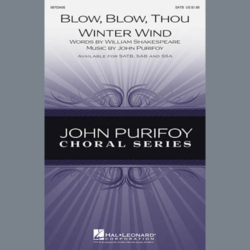 John Purifoy, Blow, Blow, Thou Winter Wind, SSA