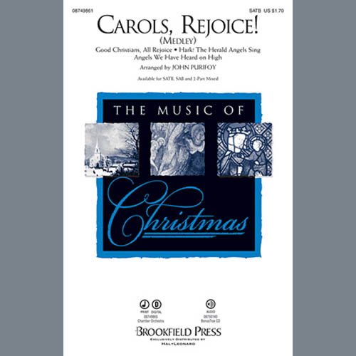 John Purifoy, Carols, Rejoice (Medley), SAB