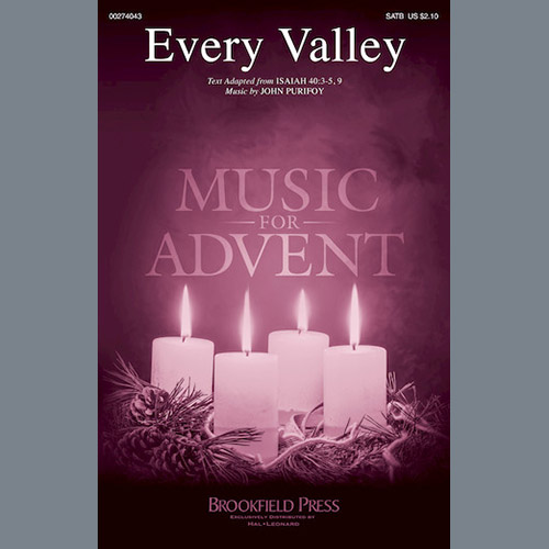 John Purifoy, Every Valley, SATB