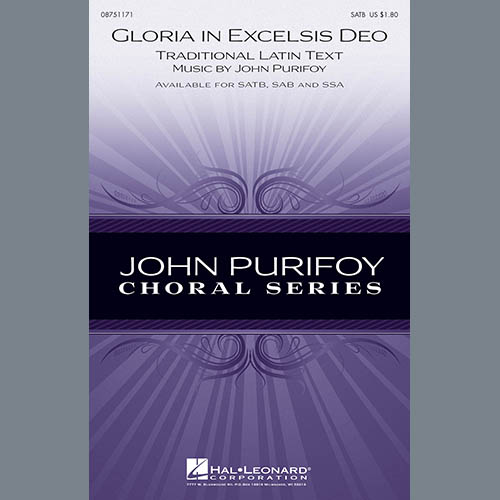 John Purifoy, Gloria In Excelsis Deo, SAB