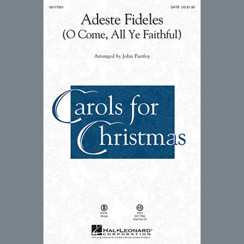 John Purifoy, O Come, All Ye Faithful (Adeste Fideles), SAB