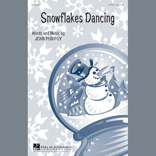 John Purifoy, Snowflakes Dancing, 2-Part Choir