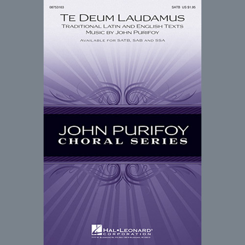 John Purifoy, Te Deum Laudamus, SAB
