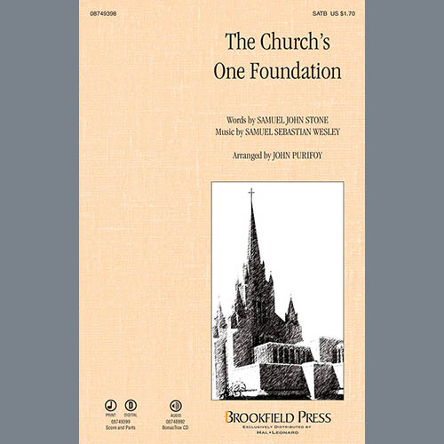 Samuel Wesley, The Church's One Foundation (arr. John Purifoy), SATB