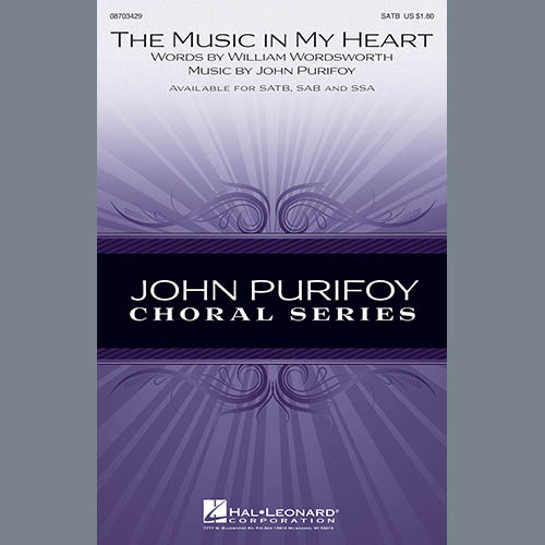 John Purifoy, The Music In My Heart, SAB