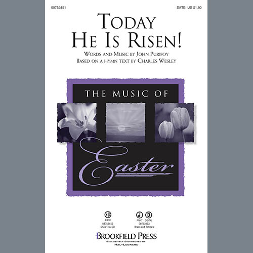 John Purifoy, Today He Is Risen! - Bb Trumpet 1, Choir Instrumental Pak