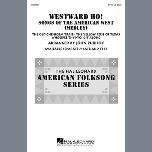 John Purifoy, Westward Ho! Songs of the American West (Medley), TTBB