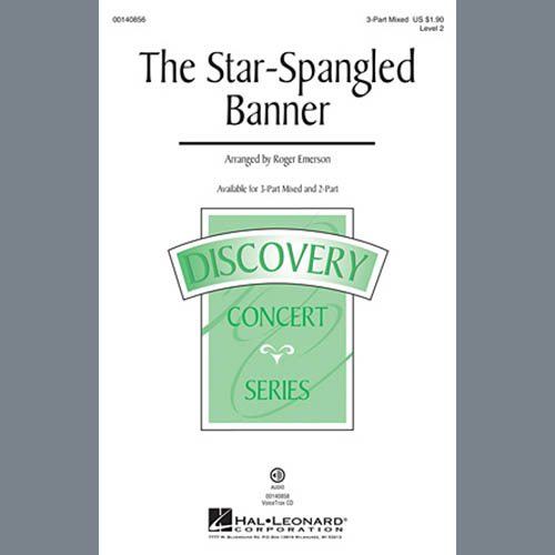 John Stafford Smith, The Star Spangled Banner (arr. Roger Emerson), 3-Part Mixed
