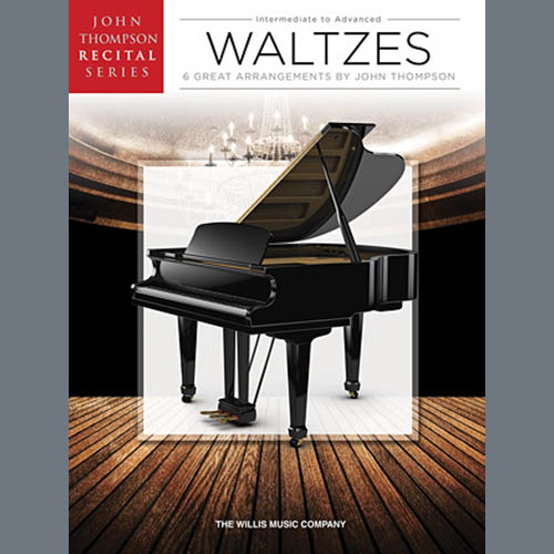 John Thompson, Paraphrase On The Beautiful Blue Danube Waltzes, Educational Piano