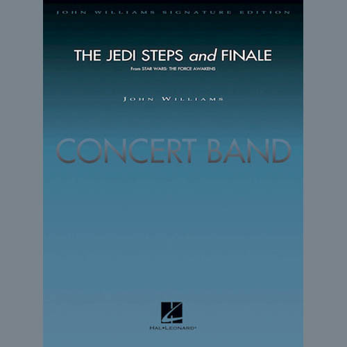 John Williams, The Jedi Steps and Finale (from Star Wars: The Force Awakens) - Bb Trumpet 1 (sub. C Tpt. 1), Concert Band