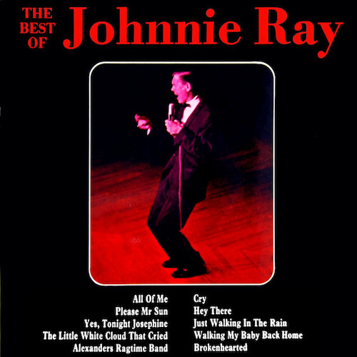 Johnnie Ray, Just Walking In The Rain, Piano, Vocal & Guitar (Right-Hand Melody)