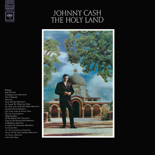 Johnny Cash, Daddy Sang Bass, Piano, Vocal & Guitar (Right-Hand Melody)