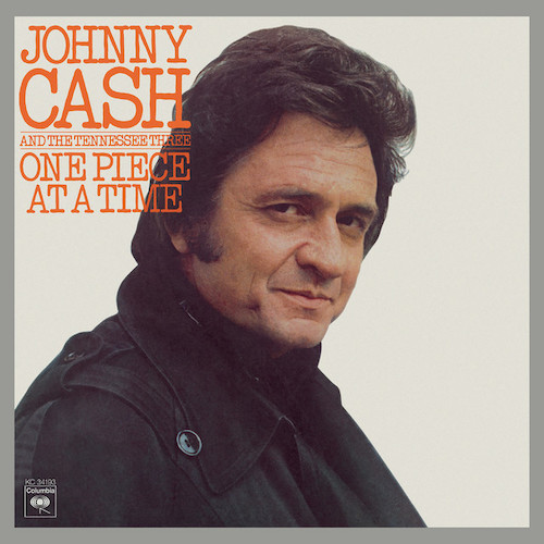 Johnny Cash, One Piece At A Time, Piano, Vocal & Guitar (Right-Hand Melody)