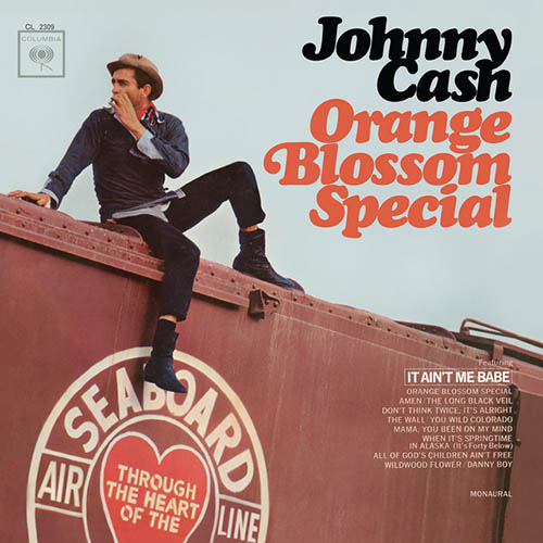 Johnny Cash, Orange Blossom Special, Guitar with strumming patterns