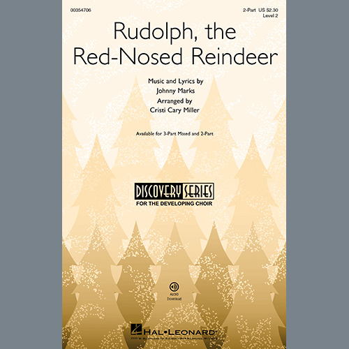 Johnny Marks, Rudolph The Red-Nosed Reindeer (arr. Cristi Cary Miller), 3-Part Mixed Choir