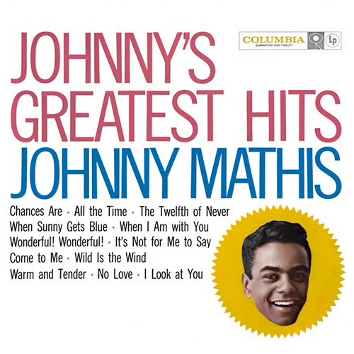 Johnny Mathis, Wonderful! Wonderful!, Piano, Vocal & Guitar (Right-Hand Melody)