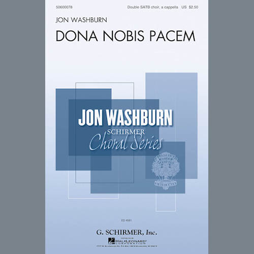 Jon Washburn, Dona Nobis Pacem, SATB