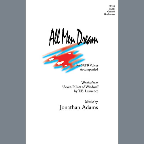 Jonathan Adams, All Men Dream, SATB Choir