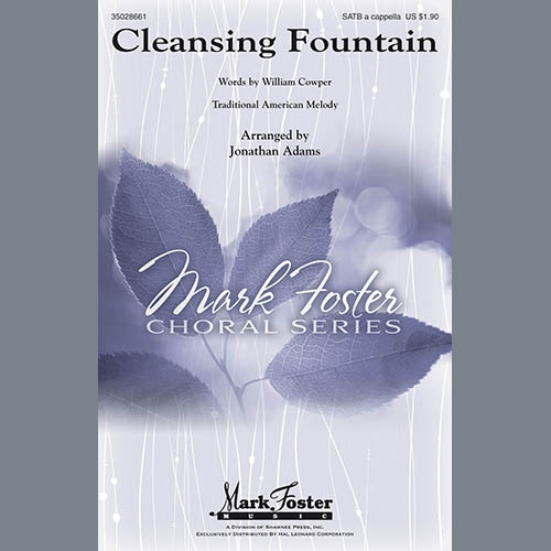 Jonathan Adams, Cleansing Fountain, SATB