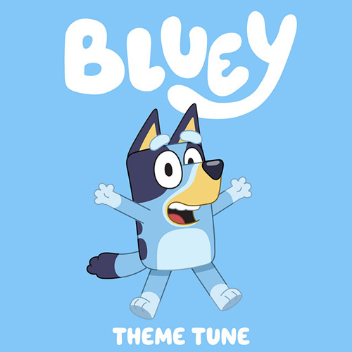 Jonathan Bush, Bluey Theme Song, Easy Piano