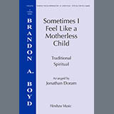 Download Jonathan Doram Sometimes I Feel like A Motherless Child sheet music and printable PDF music notes