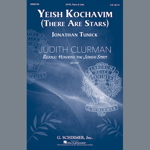 Jonathan Tunick, Yeish Kochavim (There Are Stars), SATB