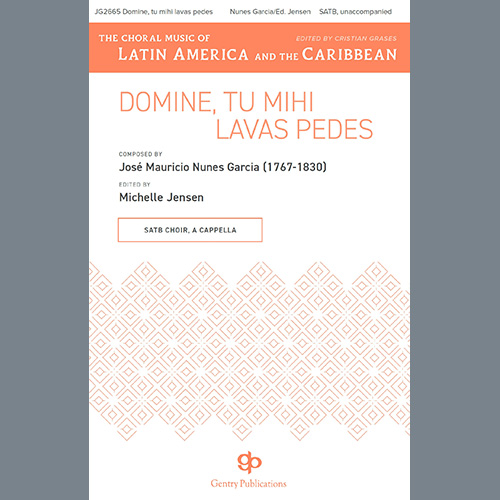 José Mauricio Nunes Garcia, Domini Tu Mihi Lavas Pedes, SATB Choir