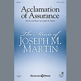 Download Joseph M. Martin Acclamation Of Assurance sheet music and printable PDF music notes