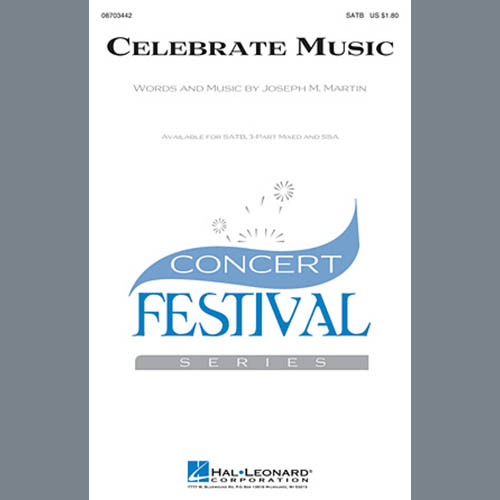 Joseph M. Martin, Celebrate Music, 3-Part Mixed