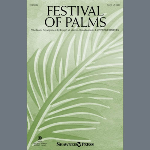 Joseph M. Martin, Festival of Palms, SATB Choir