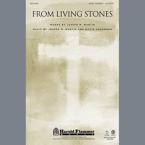Joseph M. Martin, From Living Stones, SATB