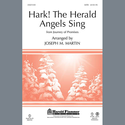 Joseph M. Martin, Hark! The Herald Angels Sing (from Journey Of Promises), SATB Choir