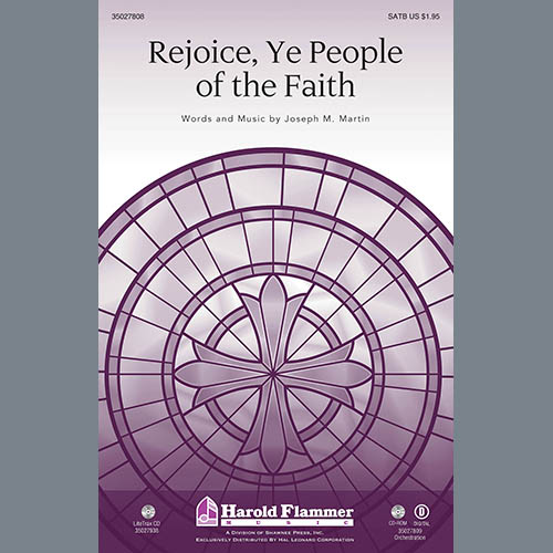Joseph M. Martin, Rejoice, Ye People Of The Faith, SAB