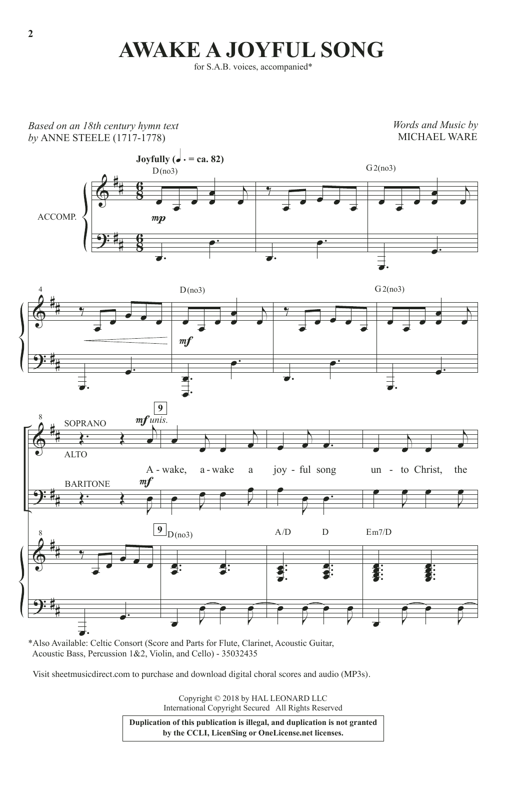 Joseph M. Martin Simple Songs for Slim Sundays, Volume 2 Sheet Music Notes & Chords for Choir - Download or Print PDF