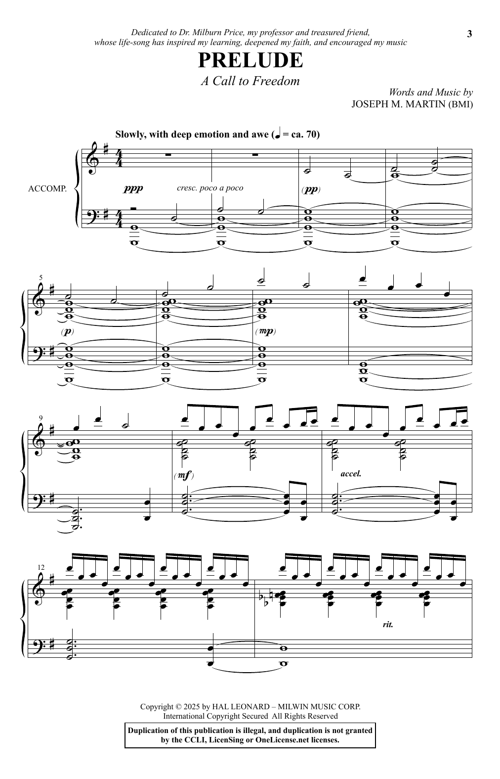 Joseph M. Martin The Four Freedoms Sheet Music Notes & Chords for SATB Choir - Download or Print PDF