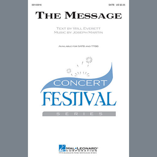 Joseph M. Martin, The Message, SATB