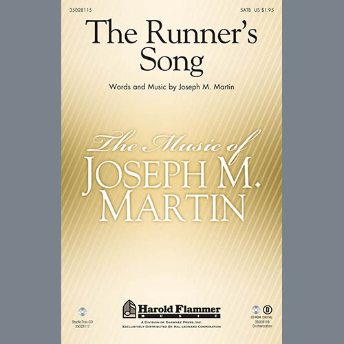 Joseph M. Martin, The Runner's Song - Cello, Choir Instrumental Pak