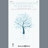 Download Traditional French Folk Song The Winter Weeps In Snowfall (arr. Joseph M. Martin) sheet music and printable PDF music notes