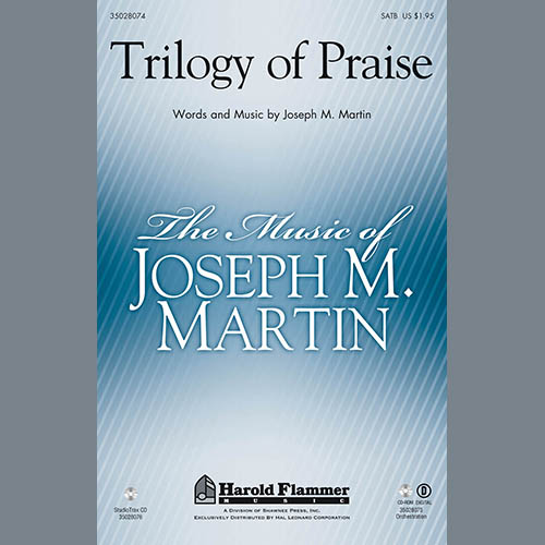 Joseph M. Martin, Trilogy Of Praise - Full Score, Choir Instrumental Pak