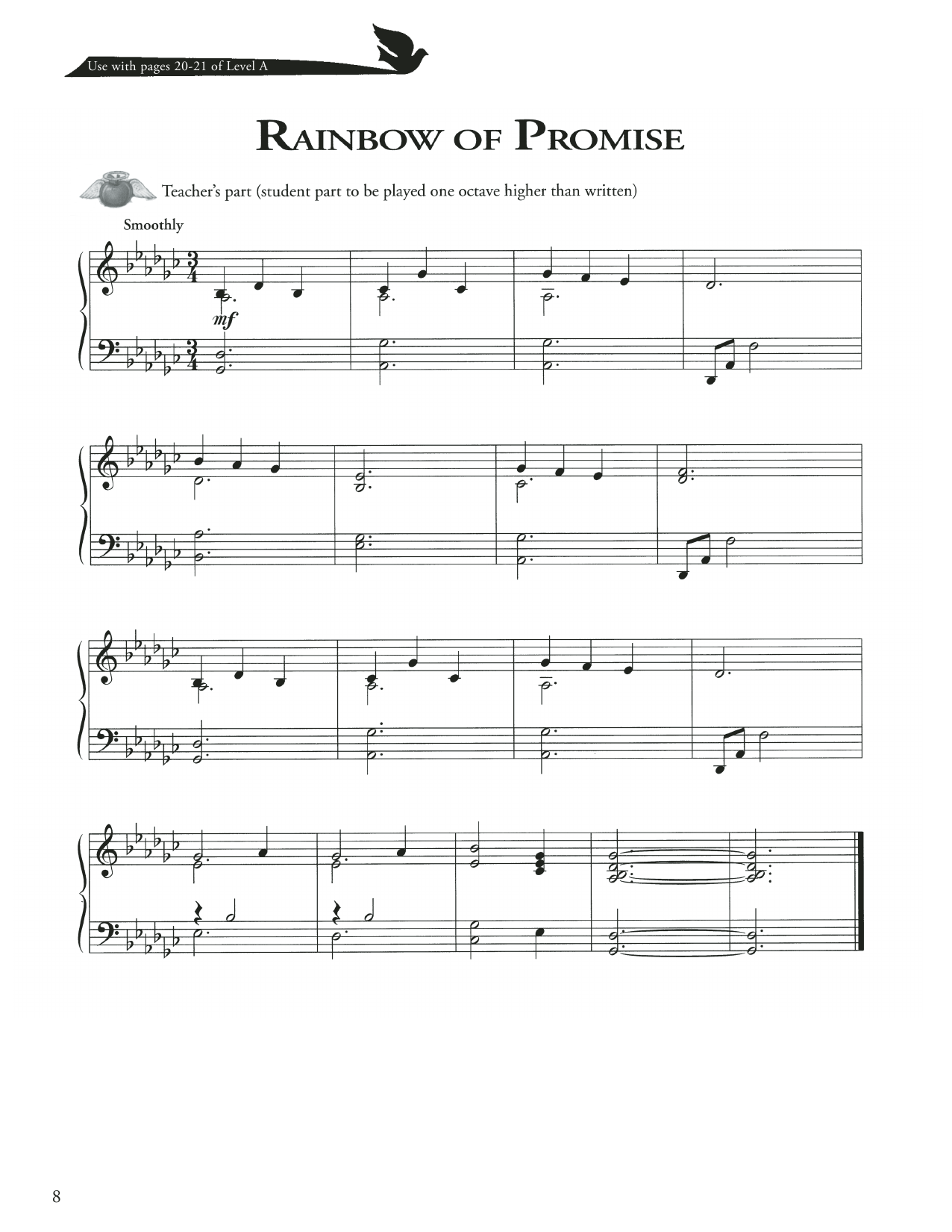 Joseph Martin, David Angerman and Mark Hayes Rainbow Of Promise Sheet Music Notes & Chords for Piano Method - Download or Print PDF
