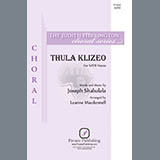 Download Joseph Shabalala Thula Klizeo sheet music and printable PDF music notes