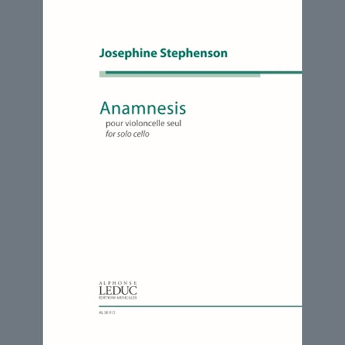 Josephine Stephenson, Anamnesis, Cello Solo