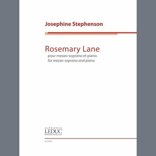 Josephine Stephenson, Rosemary Lane, Piano & Vocal