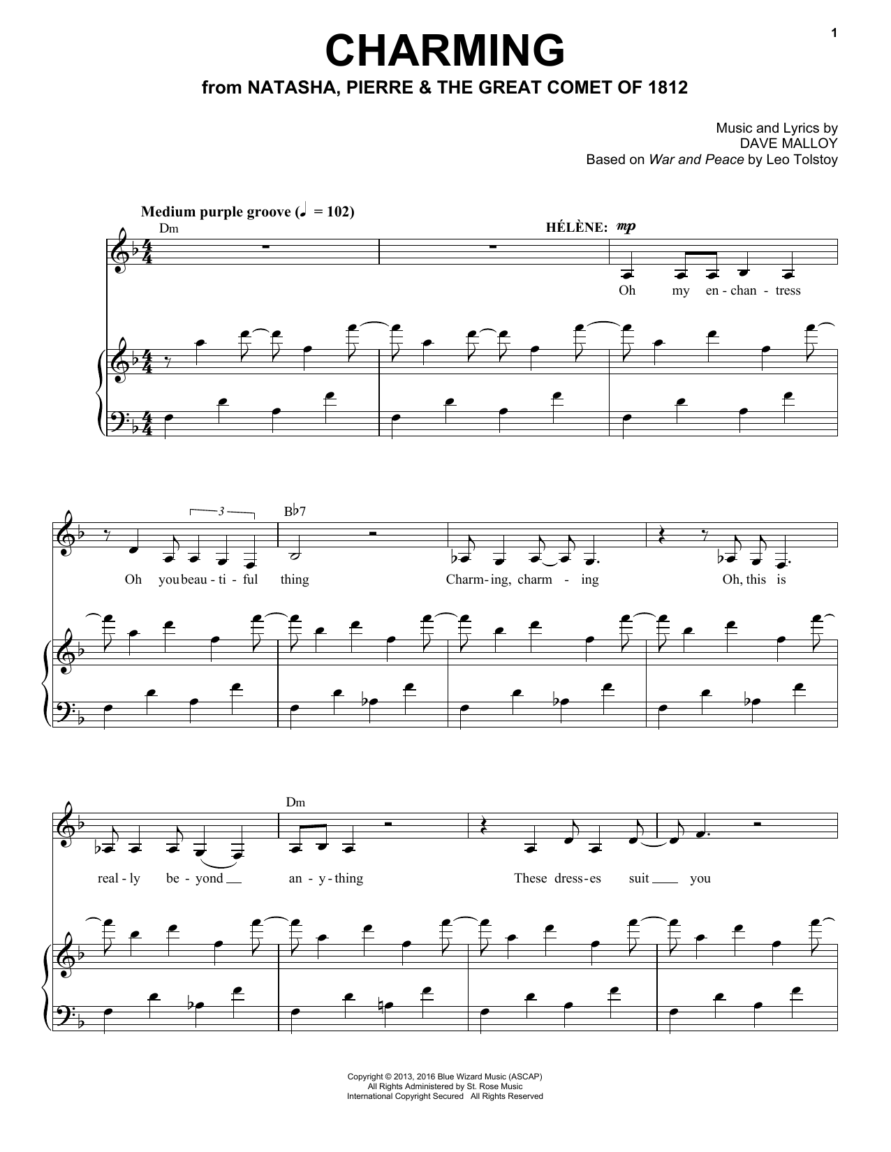 Josh Groban Charming Sheet Music Notes & Chords for Piano & Vocal - Download or Print PDF