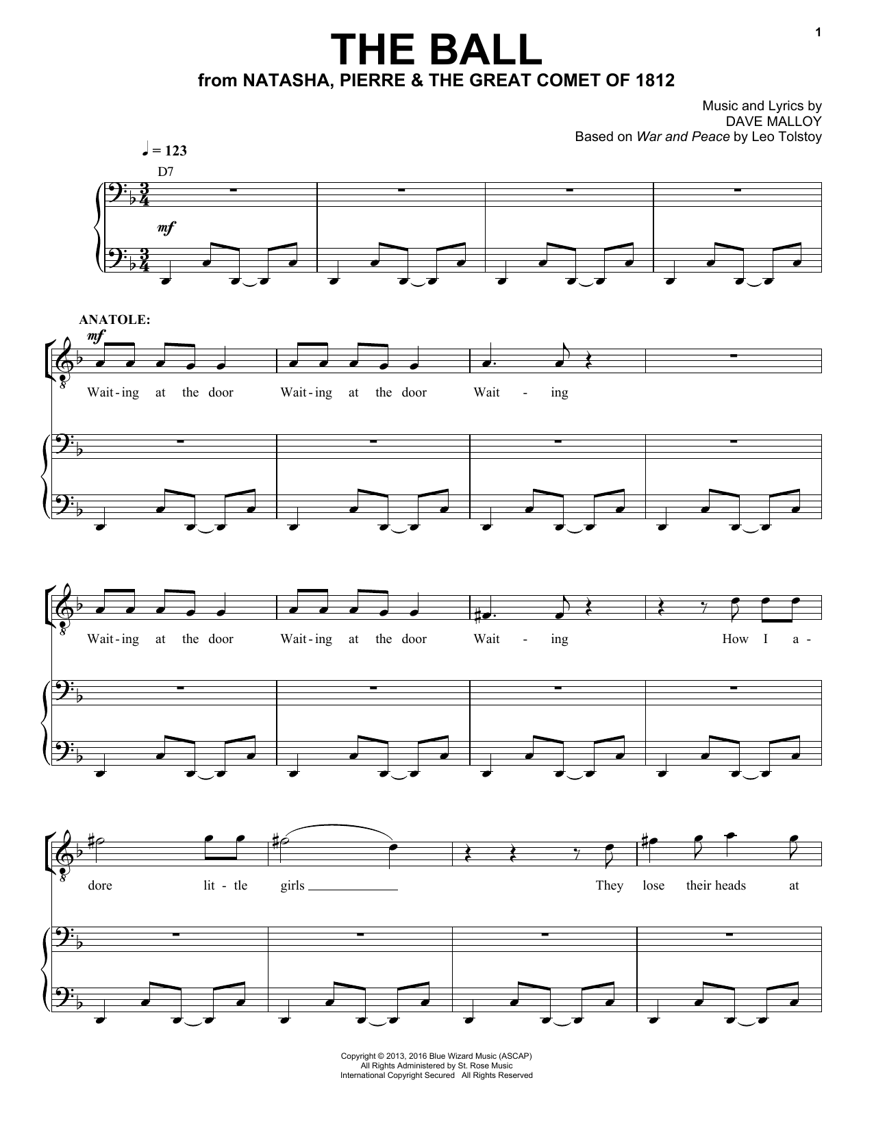 Josh Groban The Ball Sheet Music Notes & Chords for Piano & Vocal - Download or Print PDF